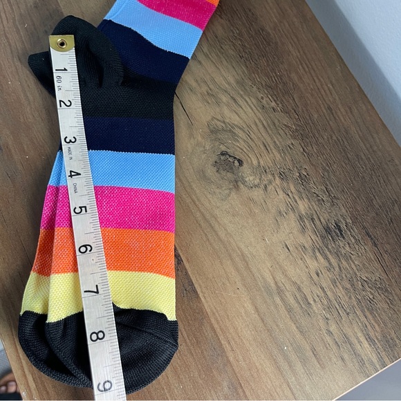 2 pair of Socks multicolor rainbow size L/XL - Picture 6 of 6